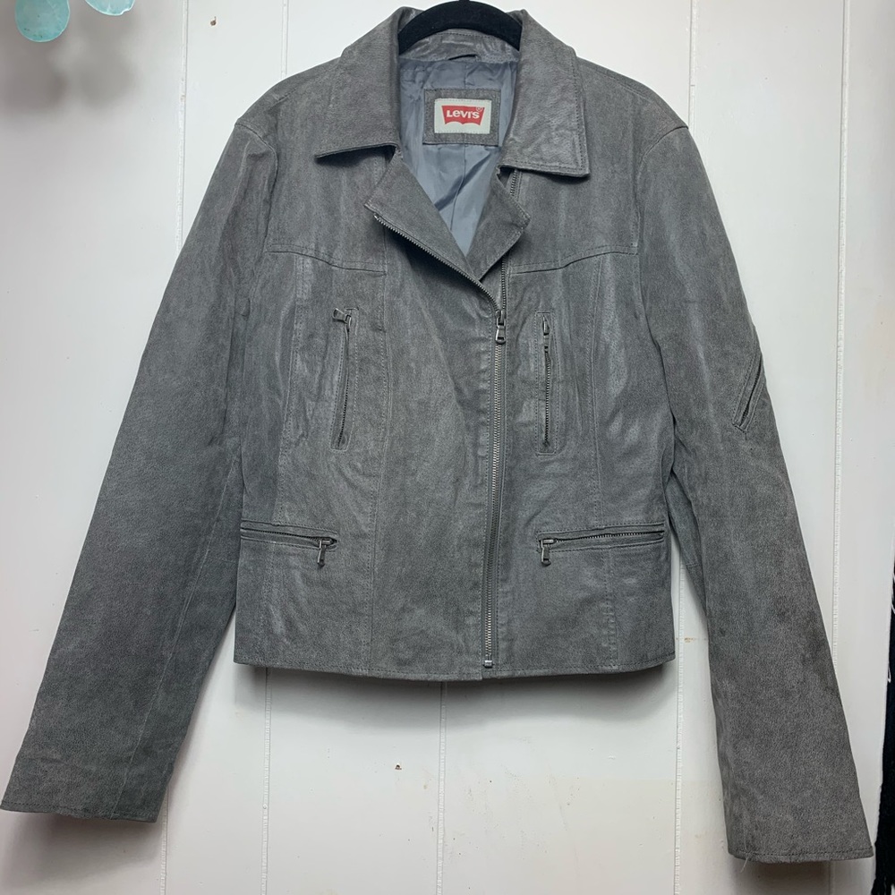 Levi’s Leather Moto Jacket